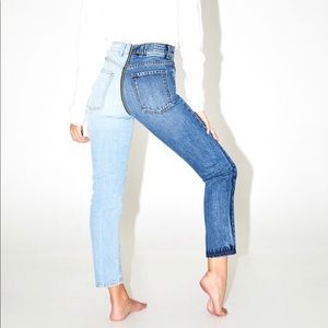 Brand new Revice Denim Yin Yang Crops